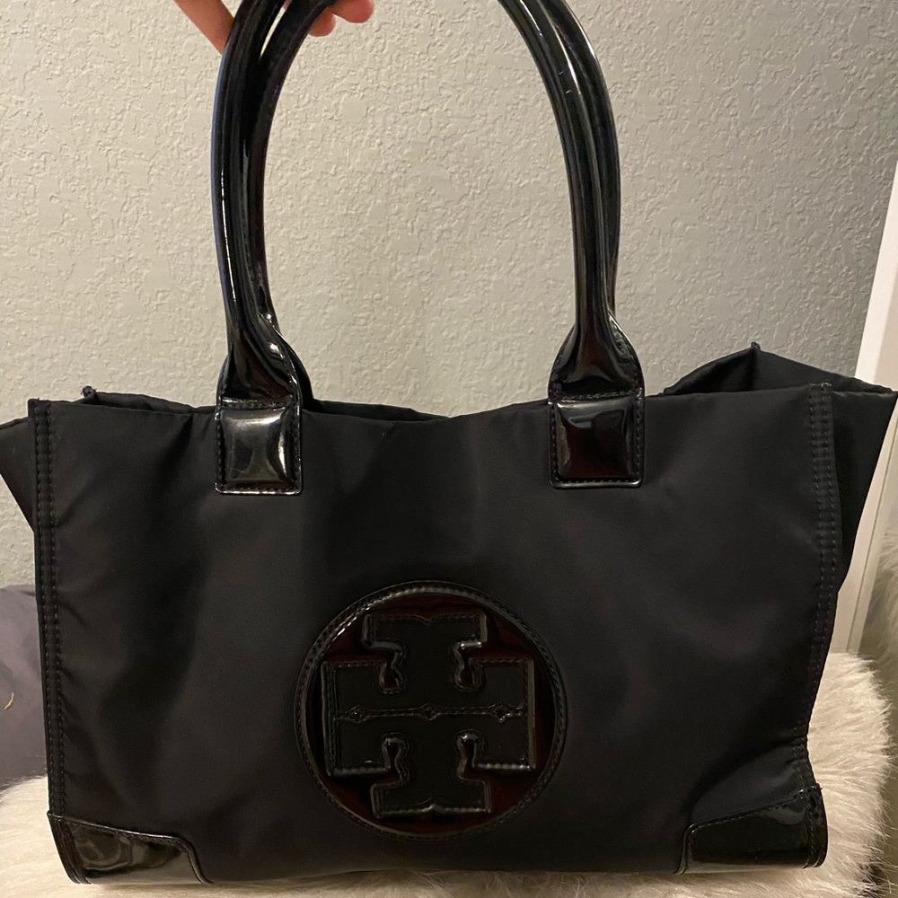 ELLA PATENT MINI TOTE
